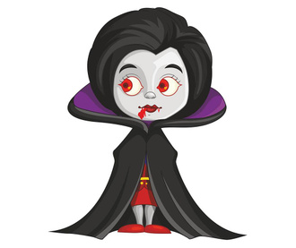 Стикер Vampire Lady