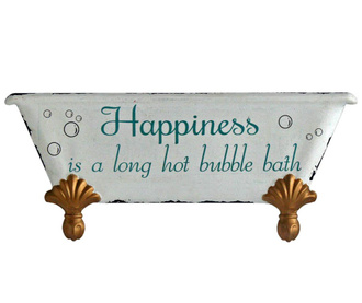 Stenska dekoracija Happiness is a Bath