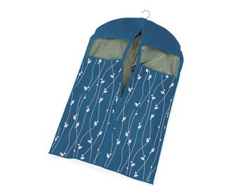 Zaščitna vreča za oblačila Leaves Blue 60x100 cm