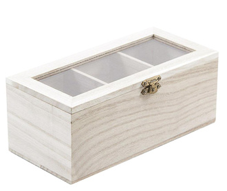 DIY škatla za čaj s pokrovom Light