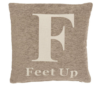 Ukrasni jastuk Feet Up Grey 45x45 cm