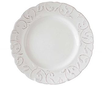 Plitev krožnik Feston Cream