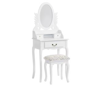 Set masuta dressing si scaunel Beauty Light Curled