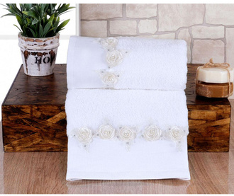 Кърпа за баня Romantic White 50x90 см