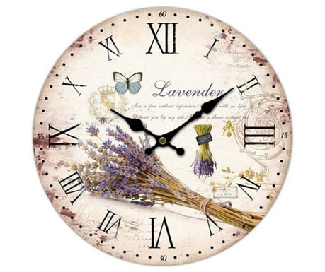 Zegar ścienny Lavender