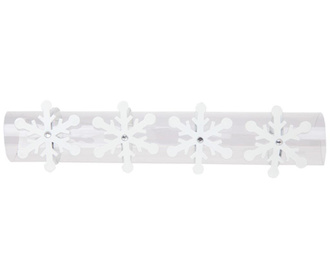 Set 4 prstena za ubruse Snowflake