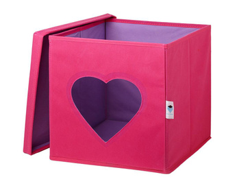 Kutija za pohranu igračaka sa poklopcem Heart