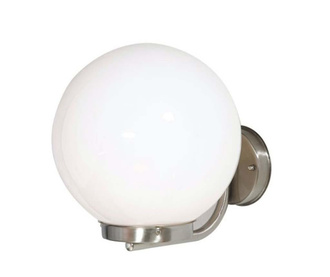 Zidna svjetiljka za vanjski prostor Globe White