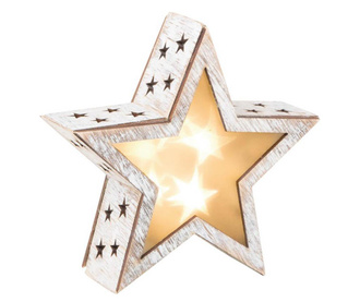 3D Shabby Chic Star Fénydekoráció