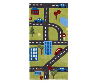 Covor Think Rugs, Hong Kong Road, 70x140 cm, fibre acrilice