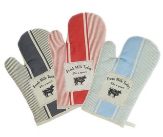 Set 3 manusi de bucatarie Fresh Milk