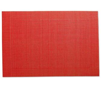 Set 2 suporturi farfurii Plain Red