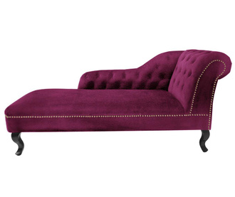 Levi počivalnik za dnevno sobo Chesterfield Purple