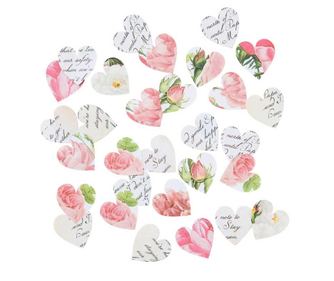Set 100 decoratiuni pentru masa Blossom