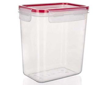Škatla za hrano Airtight Rectangular Tall Red