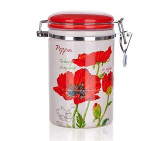 Recipient cu capac ermetic Red Poppy