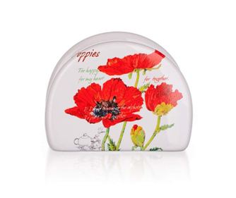 Suport pentru servetele Red Poppy