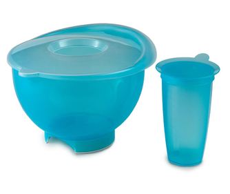 Μπολ με καπάκι Shake Blue