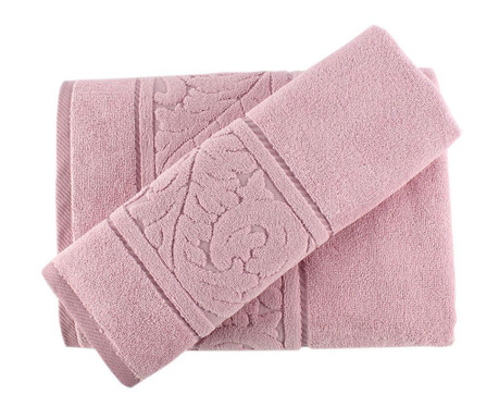 Zestaw 2 ręczników kąpielowych Sultan Rose