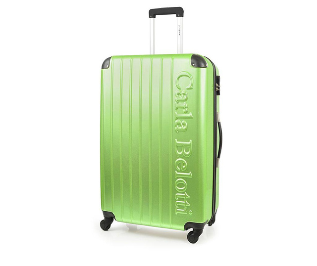 Turin Green Gurulós Bőrönd 114L