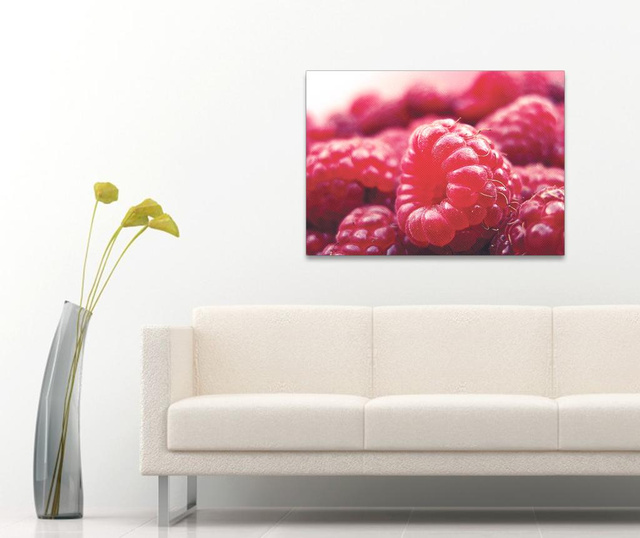 Raspberry Closeup Kép 50x70 cm
