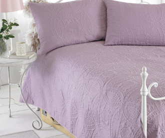 Set cuvertura matlasata King Parisienne Purple
