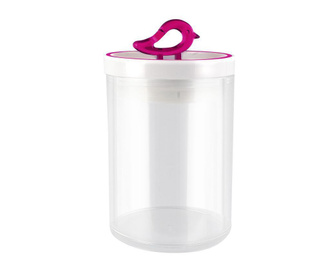 Recipient cu capac Livio Bird Fuchsia 800 ml