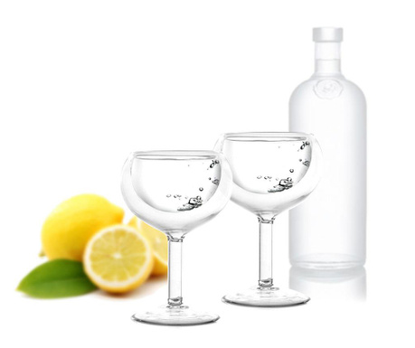 تخصص الحياء مثلث  Set 2 pahare Doubled Vodka 30 ml - Vivre.ro