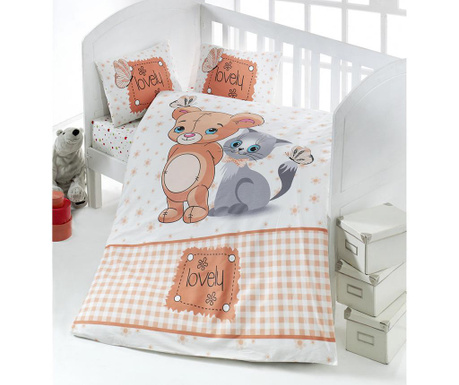 Otroška posteljnina Ranforce Lovely Pets 100x150