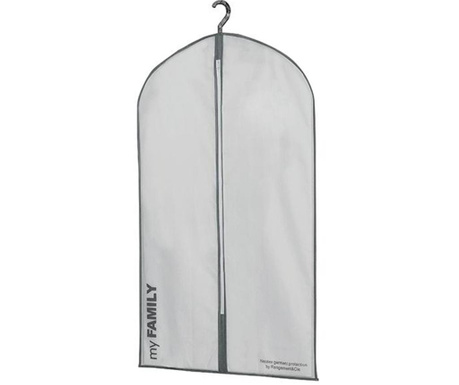 Husa pentru haine Compactor, Ran White, 56x100 cm