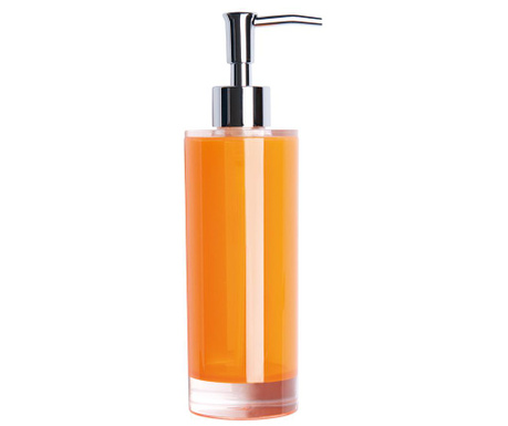 Dispenser sapun lichid Excelsa, Linea Orange, plastic, portocaliu