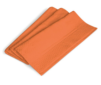 Prosop pentru picioare Excelsa, Linea Orange, bumbac, 50x80 cm, portocaliu