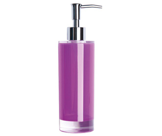 Dispenser sapun lichid Excelsa, Linea Lilac, plastic, 300 ml, lila