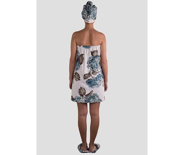 Πετσέτα για σάουνα Ortensia Blue S/M