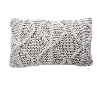 Декоративна възглавница Knit Off White 30x50 см