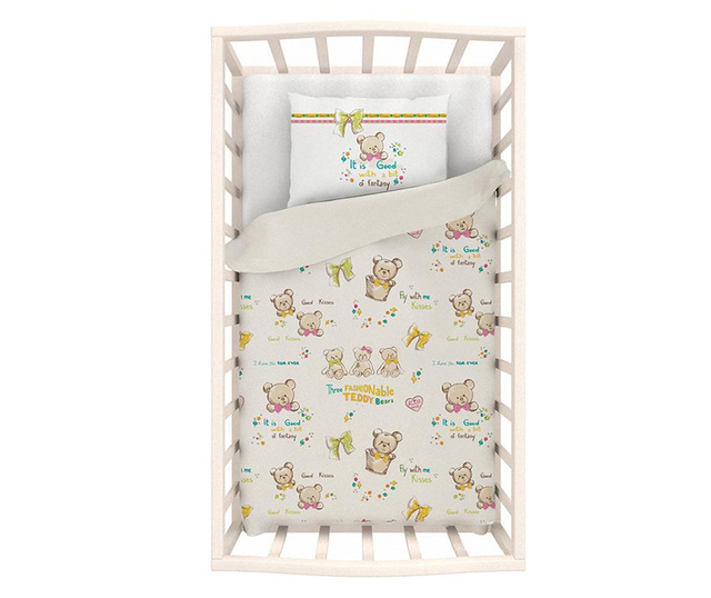 Детски спален комплект Ranforce Fashionable Teddy Bears