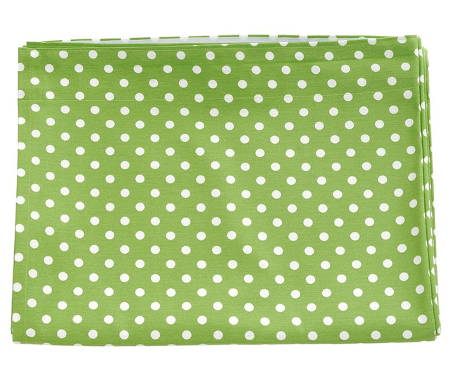 Завеса Polka Dots Green 170x270 см