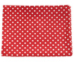 Zastor Polka Dots Red 170x270 cm