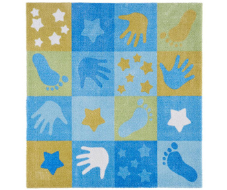 Preproga Hands Patchwork 100x100 cm