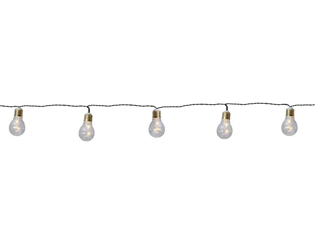 Svetlobna girlanda Silver Bulbs 100 cm