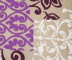 Perna decorativa Damascus Purple 45x45 cm