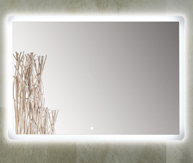 Oglinda cu LED Tft Home Furniture, Satin, sticla, 85x3 cm