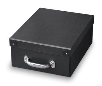 Shranjevalna škatla s pokrovom Elegant Black