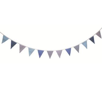Girlanda Blue Flags