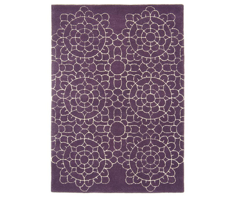 Covor Asiatic Carpets, Matrix Crochet Purple, 160x230 cm