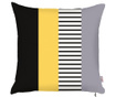 Prevleka za blazino Stripe Yellow 43x43 cm