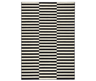 Panel Black and Cream Szőnyeg 80x300 cm