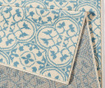 Килим Pattern Blue and Cream 120x170 см