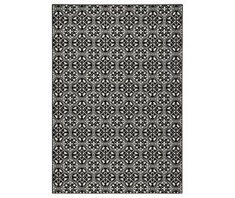 Pattern Black Cream Szőnyeg 120x170 cm