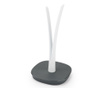 Suport pentru rola de servetele Vialli Design, Livio White, plastic, 15x15x15 cm